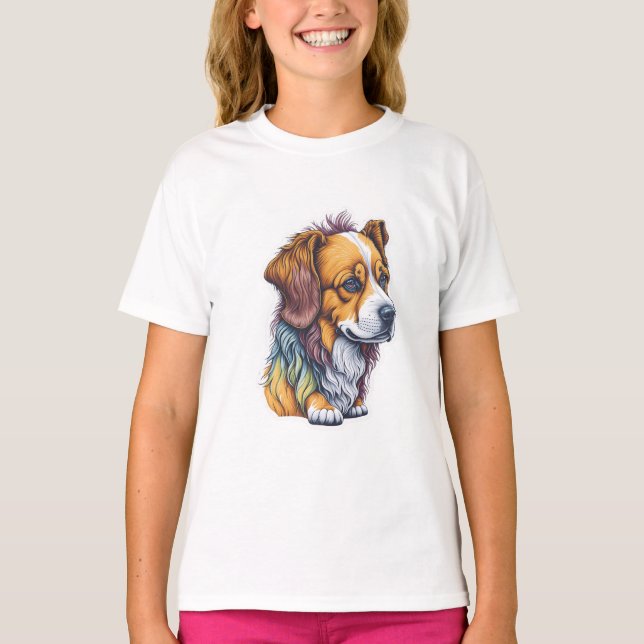 cute dog t-shirt (Front)
