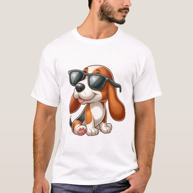 cute dog T-Shirt (Front)