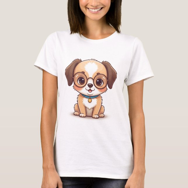 Cute Dog T-shirt (Front)