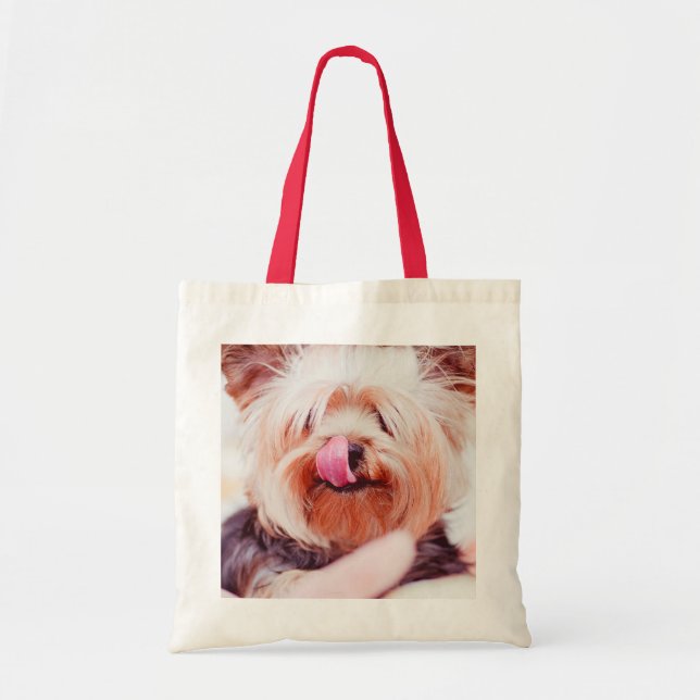 Cute Dog tote bags (Front)