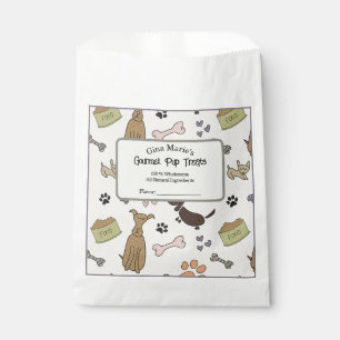 Cute Dog Treats  Favor Bag
