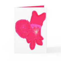 Cute dog Tu B'Av ט״ו באב card