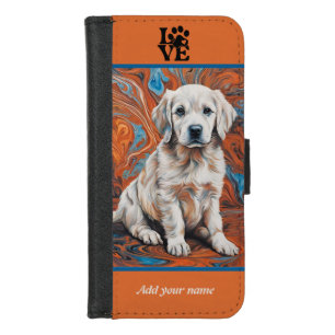 Cute Dog Wallet Case