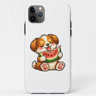 Cute Dog Watermelon iPhone 11 Pro Max Case
