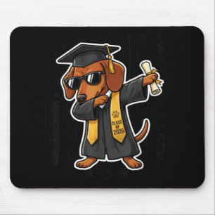 Cute Dog Weiner Cl Of 2026 Funny Dachshund Mouse Pad