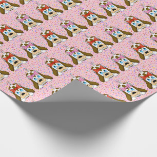 Cute Dog Wrapping Paper