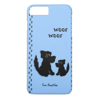 Cute Doggie Family Personal iPhone 8 Plus/7 Plus Case