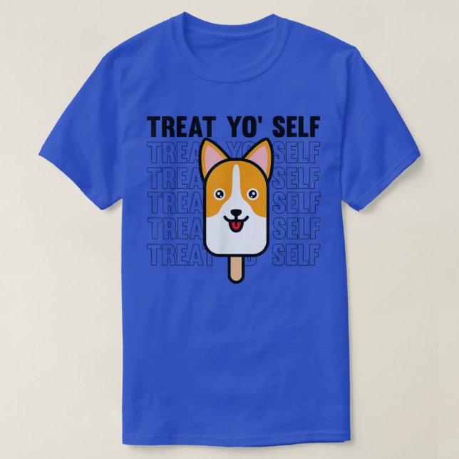 Cute Doggos Enthusiast Corgis Dog Furry Pet Lover  T-Shirt (Design Front)