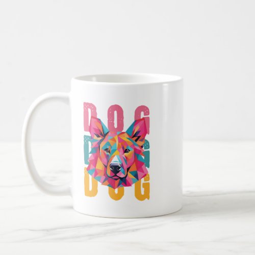 Cute Doggy minimalist style art Coffee Mug