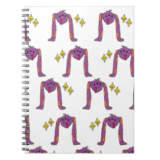 Cute doggy monster notebook