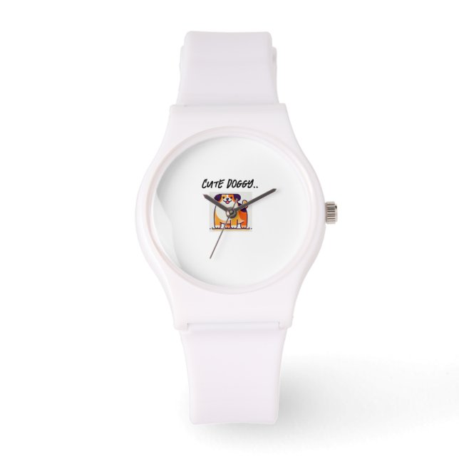Cute Doggy Wristwatch  (Front)