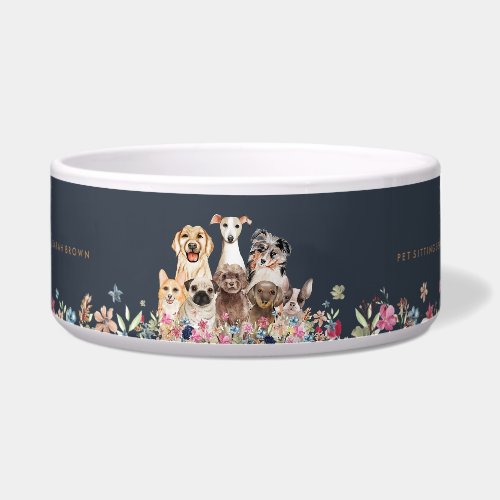 Cute Dogs Groomer Bowl