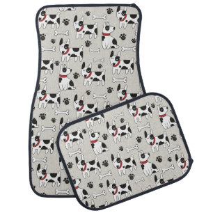 Cute Dogs Pattern car floor mats