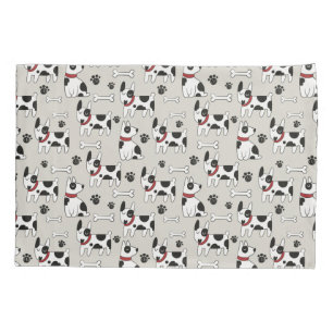 Cute Dogs Pattern pillowcases