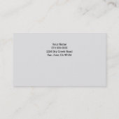 Cute Dogs Pet Sitting Service Business Card (Back)