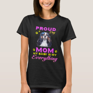 Cute Dogs  Proud Dog Spaniel Mom T-Shirt