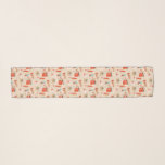 Cute Dogs | Retro Mid-Century Modern Christmas Scarf<br><div class="desc">A festive scarf quickly adds texture, color and seasonal flair to any outfit, outerwear or apparel. A trendy scarf also makes a thoughtful gift for anyone special in your life. Add your custom wording to this design by using the "Edit this design template" boxes on the right hand side of...</div>