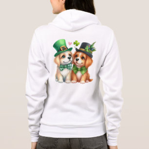 Cute Dogs St. Patrick's Day Design-67538 Hoodie
