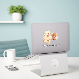 Cute dogs sticker