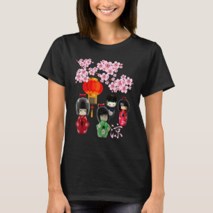 Cute Doll Day Girls Day Hinamatsuri Japanese March T-Shirt