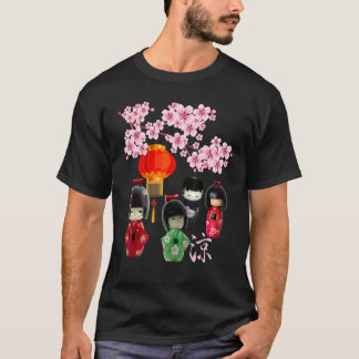 Cute Doll Day Girls Day Hinamatsuri Japanese March T-Shirt