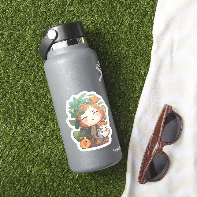  cute Doll Sticker (HydroFlask Insitu)
