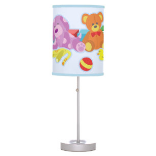 Cute Dolls (Blue) Table Lamp