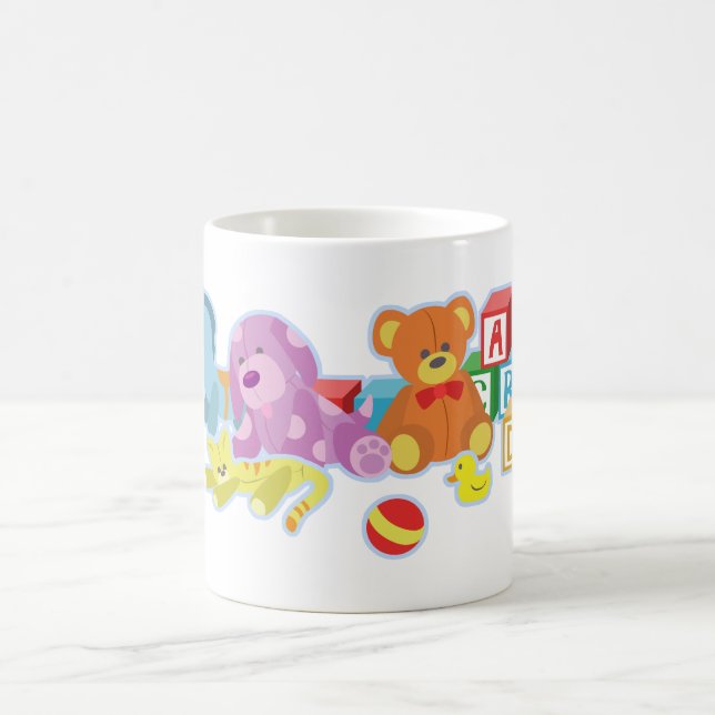 Cute Dolls Coffee Mug (Center)