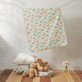 Cute Dolphin Baby Blanket