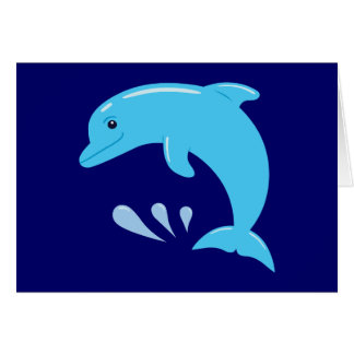 Cute Dolphin Cards