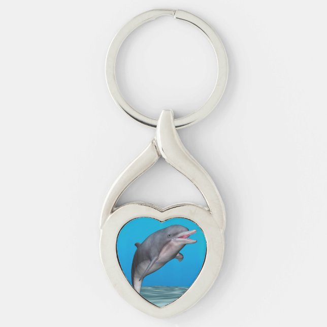 Cute Dolphin Keychain (Front)