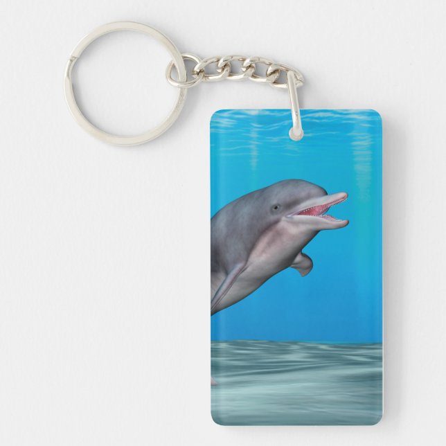 Cute Dolphin Keychain (Front)