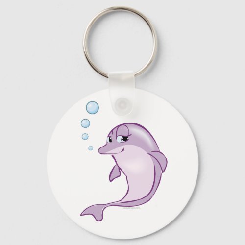 Cute Dolphin Keychain