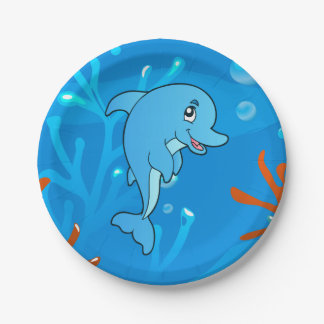 Dolphin Plates | Zazzle