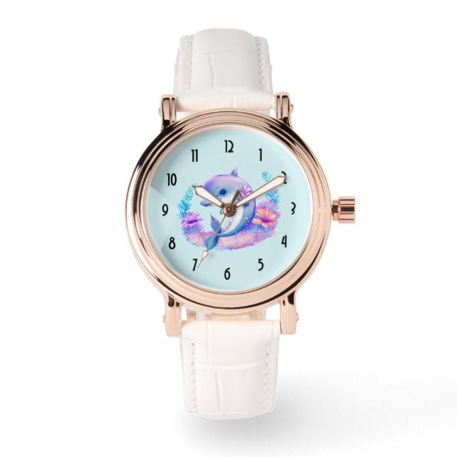 Cute Dolphin Sea Creature Watch (Front)