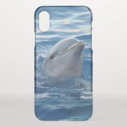 Cute Dolphin iPhone X Case