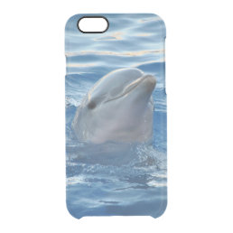 Cute Dolphin Clear iPhone 6/6S Case