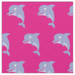 Cute Dolphins Kids Cartoon Fabric