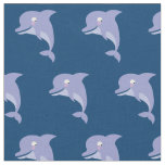 Cute Dolphins Kids Cartoon Fabric