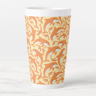 Cute Dolphins Latte Mug