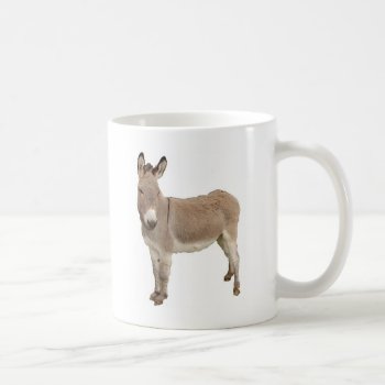 Cute Donkey Burro Photograph Coffee Mug by CorgisandThings at Zazzle