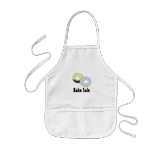 Cute Donut Bake Sale Design Kids' Apron