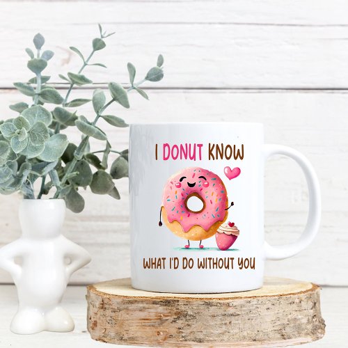 Cute Donut Bridesmaid Proposal Mug