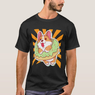 Cute Donut Corgi T-Shirt