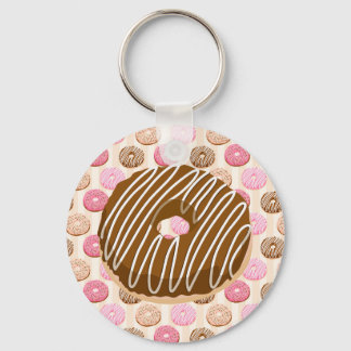 Cute Donut Keychain