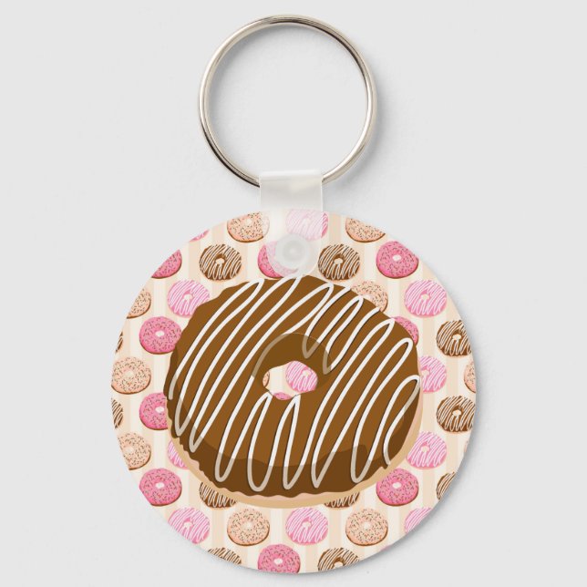Cute Donut Keychain (Front)