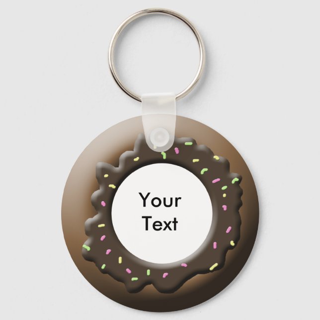Cute Donut Keychain (Front)