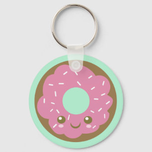 Cute Donut Keychain