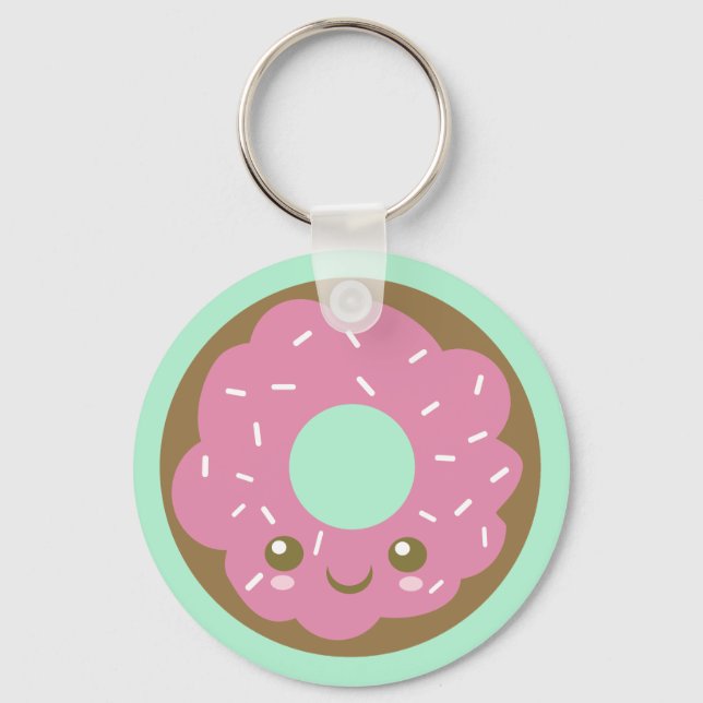 Cute Donut Keychain (Front)