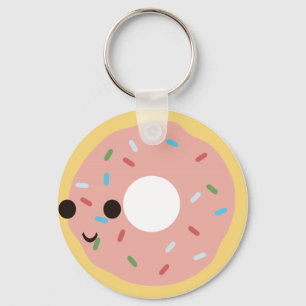 Cute Donut Keychain